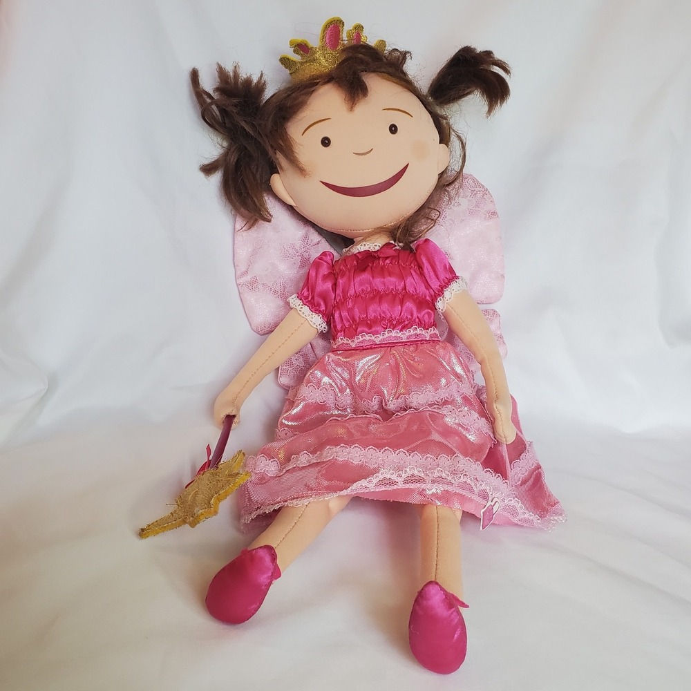 Madame Alexander Pinkalicious Plush Fairy Doll with Wand‎ & Wings